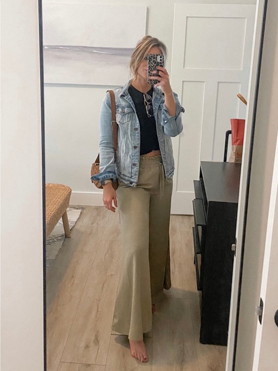 Market & Spruce Jackets & Blazers - Fitted Denim Jack